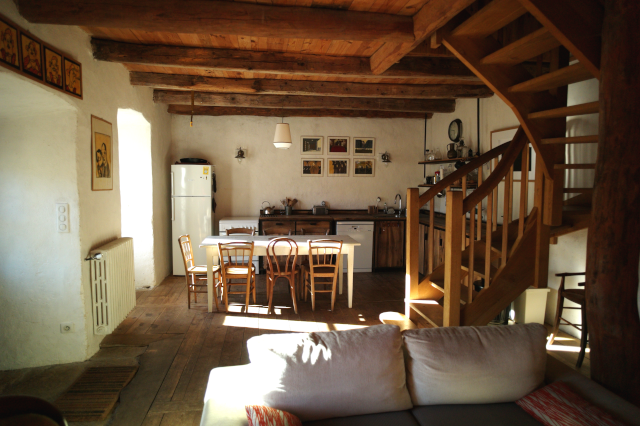 La cuisine du gîte du Bétonès